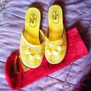 Easy Slide Shoes Silk Carrying Case